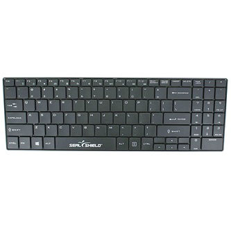 Seal Shield WASHABLE KEYBOARD SMALLFORM BLACK